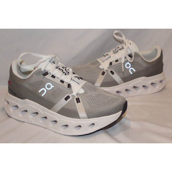 ON CLOUD WOMEN'S CLOUDECLIPSE RUNNING SHOES SNEAKERS ALLOY WHITE NIB $180 - Picture 2 of 9